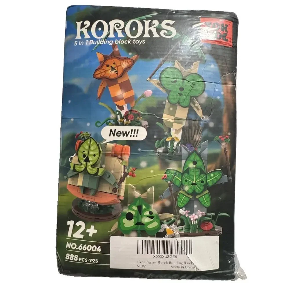 TOKMOC KOROKS 5-in-1 Building Block Set No.66004 888 PCS New Ages 12+